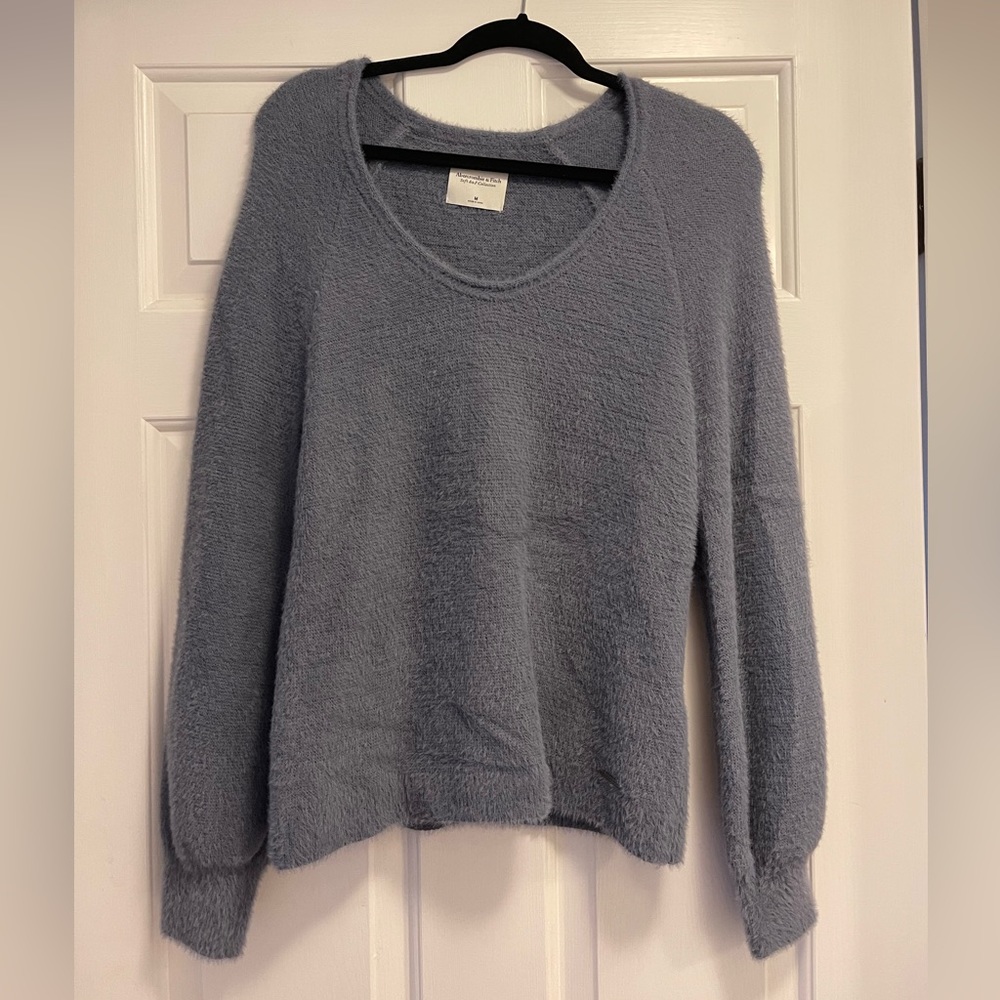 Blue Abercrombie sweater soft collection